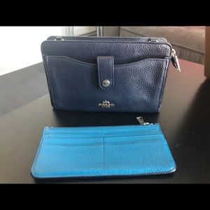 Authentic Coach “colorblock pop up messenger” bag